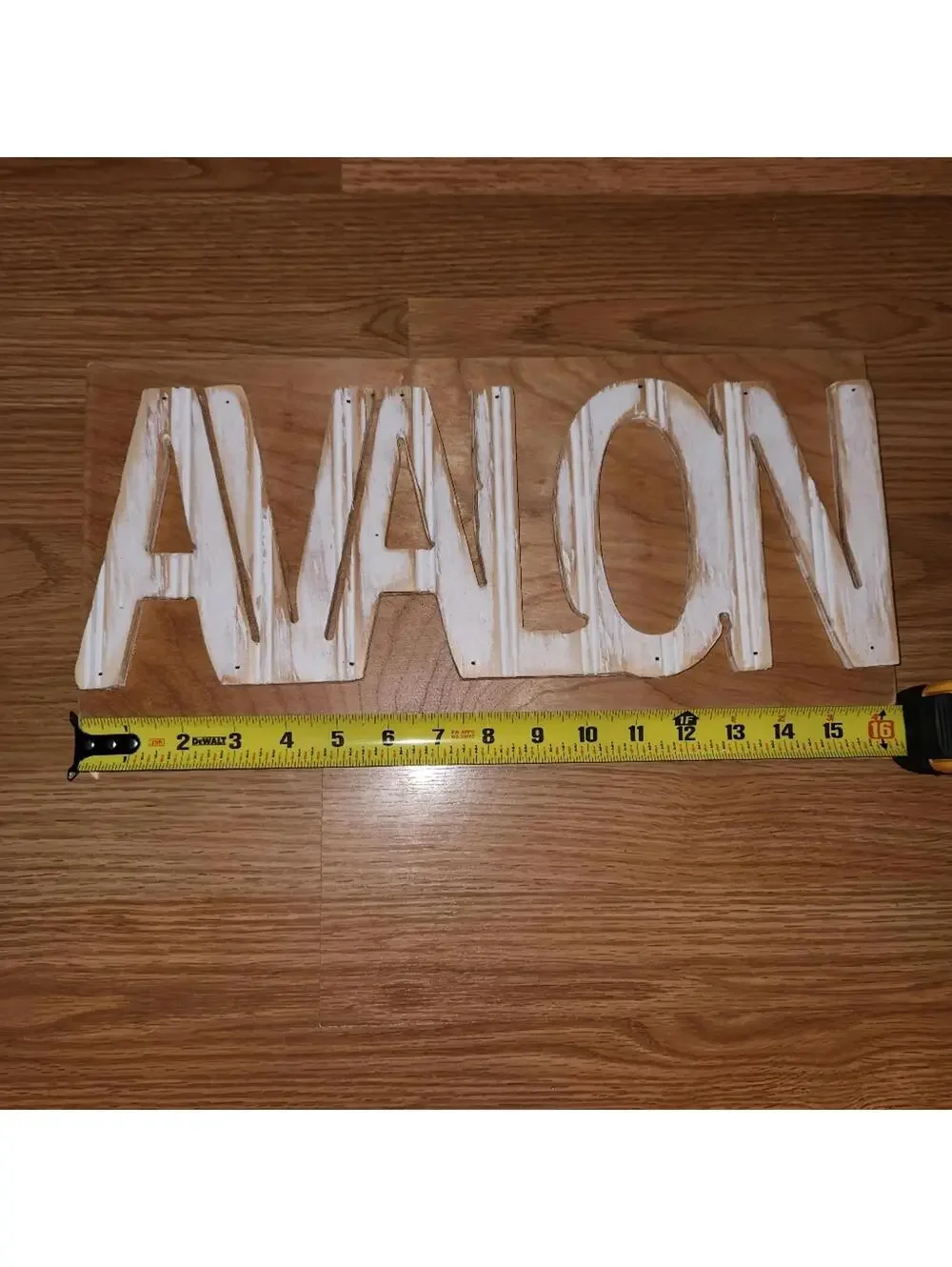 Avalon Wood Sign